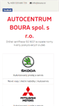 Mobile Screenshot of boura.cz